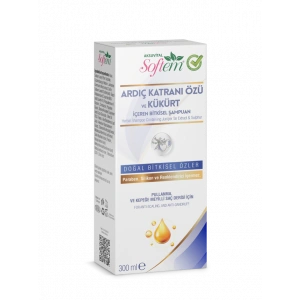 Softem Ardıç Katranı Özü ve Kükürt İçeren Şampuan - 300 ml