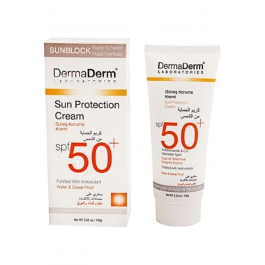 Dermaderm Güneş Kremi Spf +50 Faktör 100 gr