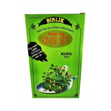 Birlik Kına Seti Kızıl