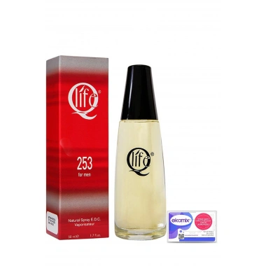 Qlife Erkek Parfümü 50 ml No:253 Lacoste Red