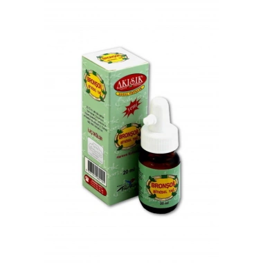 Akışık Bronşoil Bitkisel Karışım Damla 20ml.