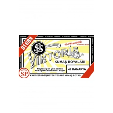 Viktoria Kumaş Boyası - 42 Kanarya