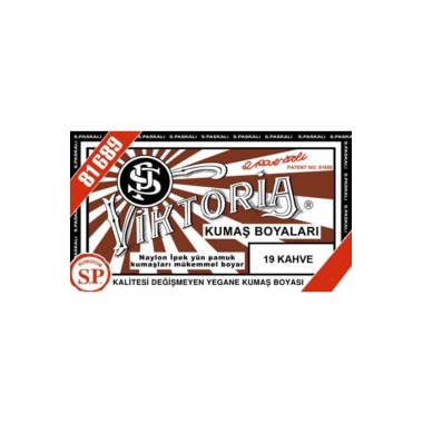 Viktoria Kumaş Boyası - 19 Kahve