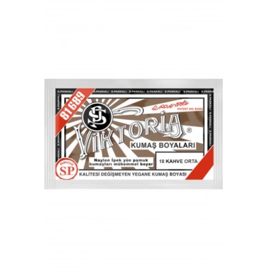 Viktoria Kumaş Boyası - 18 Kahve Orta