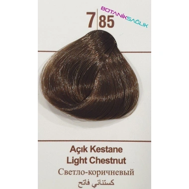 Colorx Saç Boyası Set - 7.85 Açık Kestane