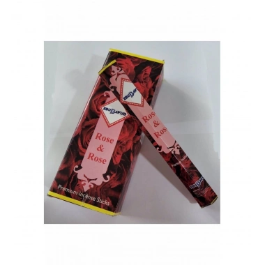 Ebudavud Kırmızı Gül Kokulu Tütsü 20 Çubuk