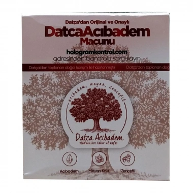 Datça Acı Badem Macunu - 240 gr