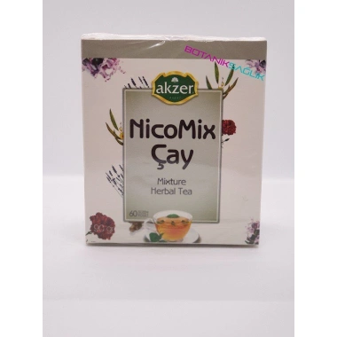 Akzer Nicomix Çay - 60 Süzen Poşet