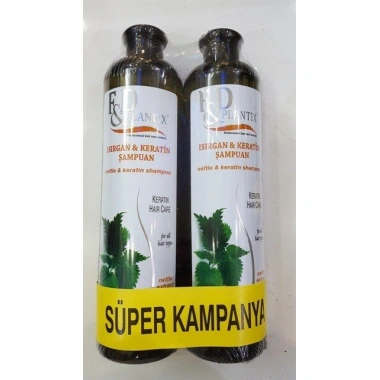 Plantix Isırgan ve Keratin Şampuan 700 ml 2li