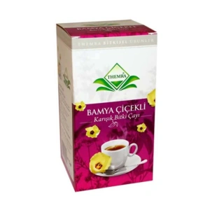 Themra Bamya Çiçekli Bitki Çay - 130 gr