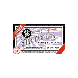 Viktoria Kumaş Boyası - 26 Mor Açık