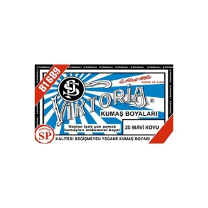 Viktoria Kumaş Boyası - 25 Mavi Koyu