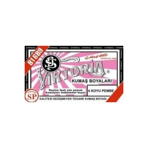 Viktoria Kumaş Boyası - 04 Koyu Pembe