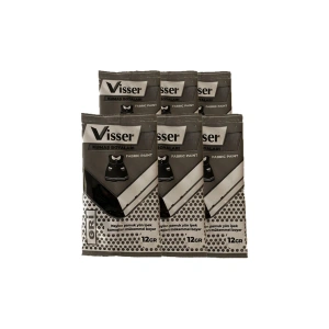 6 Adet Visser Toz Kumaş Boyası Gri 12gr