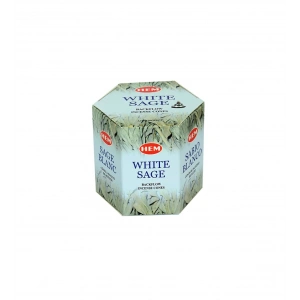 Hem Geri Akışlı Şelale Tütsü Konileri Adaçayı Aromalı 40 Adet