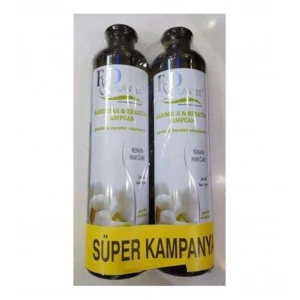 F&D Plantix Sarımsak & Keratin Şampuan - 700 ml 2li
