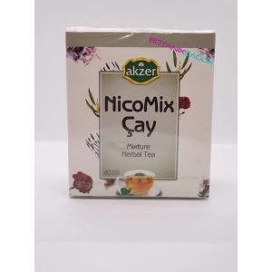 Akzer Nicomix Çay - 60 Süzen Poşet