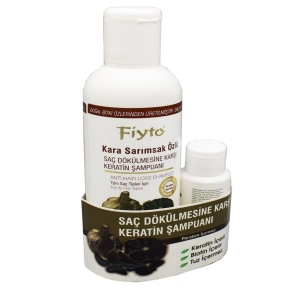 Fiyto Kara Sarımsak Özlü Şampuan 500 ml