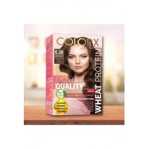Colorx Saç Boyası Tekli Set - 6.38 KADİFE KAHVE