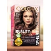 Colorx Saç Boyası Tekli Set - 6.85 ORTA KESTANE