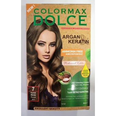 Colormax Amonyaksız Saç Boyası 7- Kumral