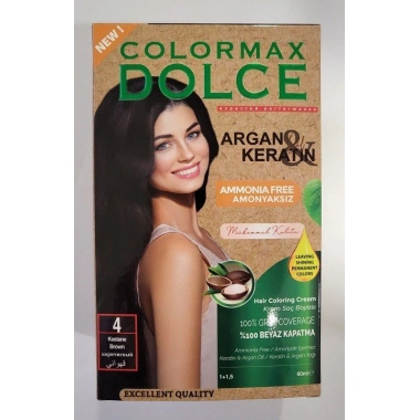 Colormax Amonyaksız Saç Boyası 4- Kestane