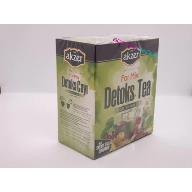 Akzer Detoks Çayı - 60 Süzen Poşet