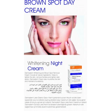 Dermaderm Leke Kremi Gece - 100 gr