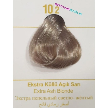 Colorx Saç Boyası İkili Set - 10.2 EKSTRA AÇIK KÜLLÜ KUMRAL