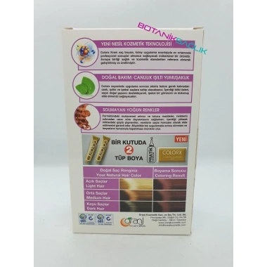 Colorx Saç Boyası İkili Set - 7.66 AKİK KIZIL