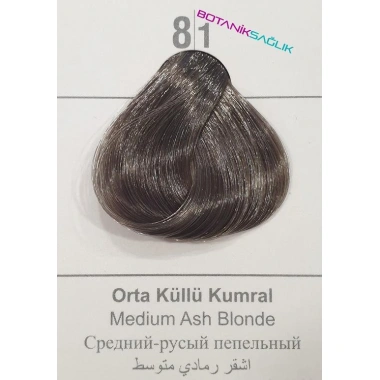 Colorx Saç Boyası İkili Set - 8.1 ORTA KÜLLÜ KUMRAL