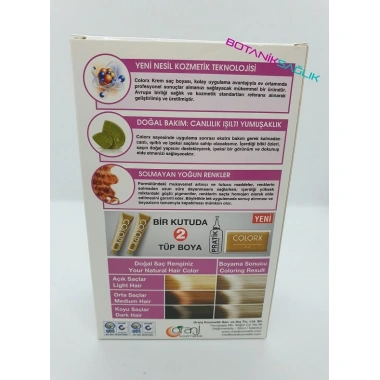 Colorx Saç Boyası İkili Set - 8.1 ORTA KÜLLÜ KUMRAL