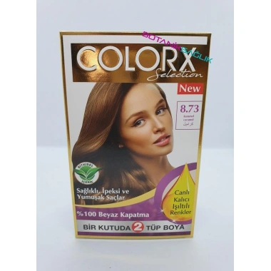 Colorx Saç Boyası İkili Set - 8.73 KARAMEL