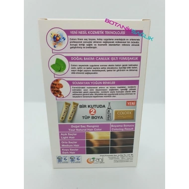 Colorx Saç Boyası İkili Set - 8.73 KARAMEL