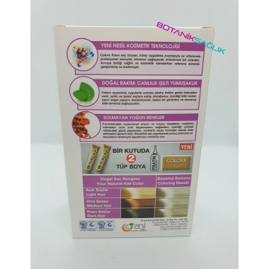 Colorx Saç Boyası Tekli Set - 9.1 AÇIK KÜLLÜ KUMRAL