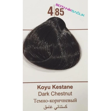 Colorx Saç Boyası Tekli Set - 4.85 KOYU KESTANE