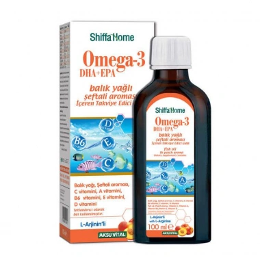 Shiffa Home Omega 3 Balık Yağı - 100 ml