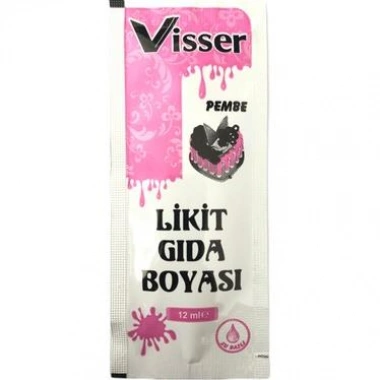 Visser Likit Gıda Boyası 12 ml x 4 ADET