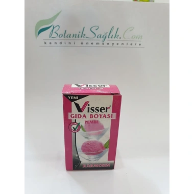 Visser Toz Gıda Boyası (9gr) PEMBE