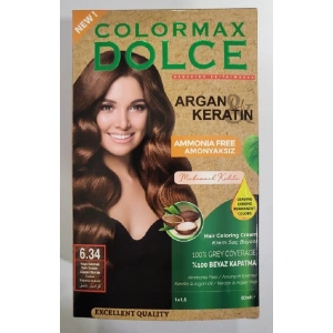 Colormax Amonyaksız Saç Boyası - 6.34 Koyu Karamel