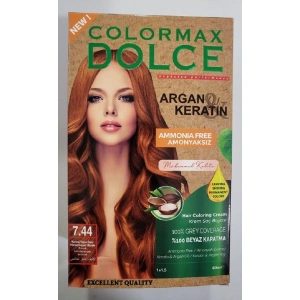 Colormax Amonyaksız Saç Boyası - 7.44 Kumral Yoğun Bakır
