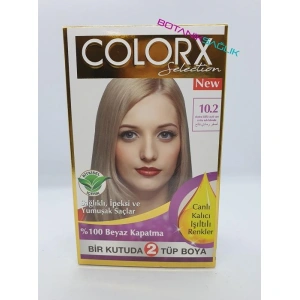 Colorx Saç Boyası İkili Set - 10.2 EKSTRA AÇIK KÜLLÜ KUMRAL