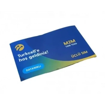 Turkcell M2M Data Sim Kart Yıllık Kullanım