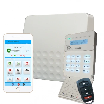 PROSEC PRO-P8E ETHERNET ALARM PANELİ+PRO-K3 LCD MODÜLLÜ TUŞ TAKIMI