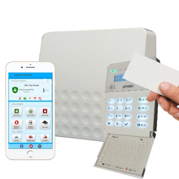PROSEC PRO-P8G GPRS ALARM PANELİ+PRO-K2 KART OKUYUCU LCD TUŞ TAKIMI