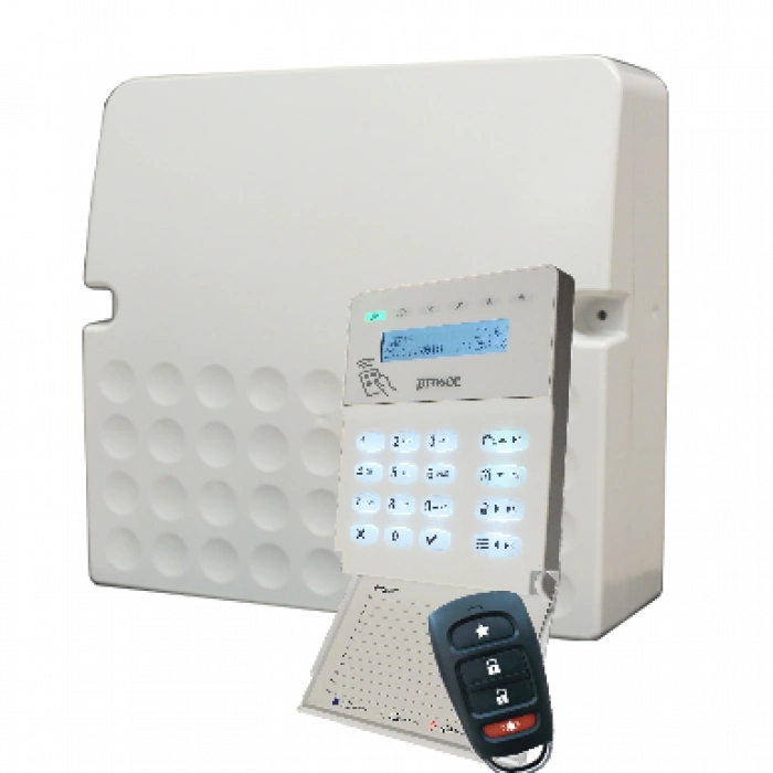 PROSEC PRO-P8P PSTN ALARM PANELİ + PRO-K3 LCD MODÜLLÜ TUŞ TAKIMI