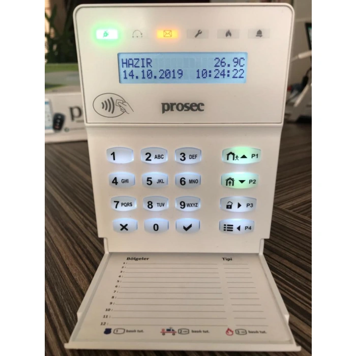 PROSEC PRO-K1 LCD TUŞ TAKIMI