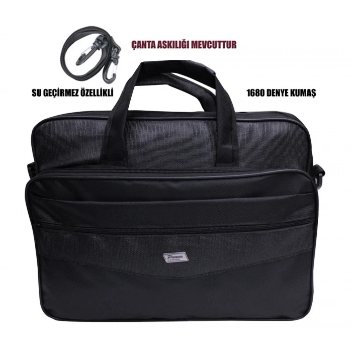 15,6 4 GÖZLÜ SİYAH NOTEBOOK ÇANTA