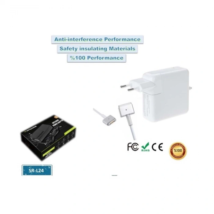 20V 4.25A 85W MAGSAFE 2 APPLE MACBOOK Notebook Adaptör