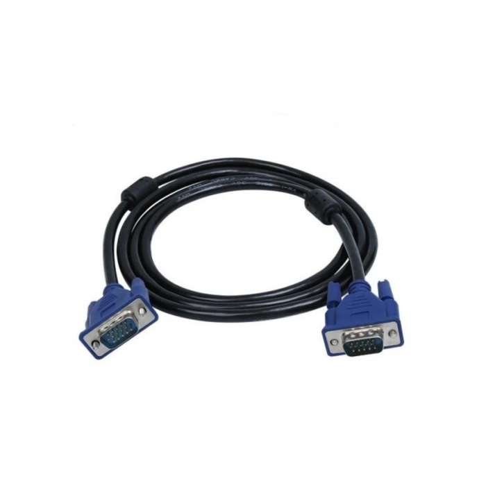 3071 1.5M Vga To Vga Monitör Ekran Uzatma Ekleme Kablosu 15 Pin